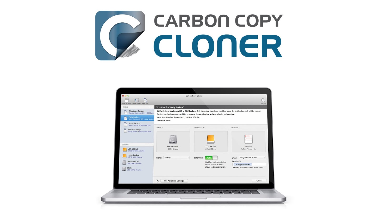 Carbon Copy Cloner 5 Crack